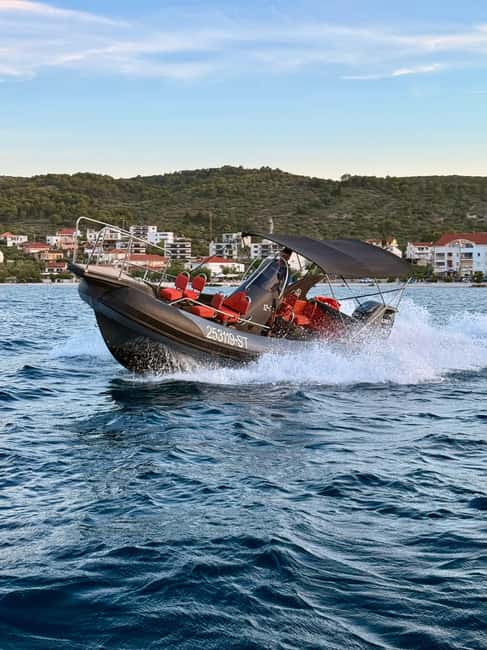 From Split: Half-day Trogir Tour & Speedboat to Blue Lagoon - Blue Lagoon on Drvenik Veli, the swim stop that lives up to its name