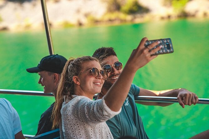 From Split: Krka Waterfalls Tour, Boat Cruise & Swimming - Guides make the day: English, humor, and organized handoffs