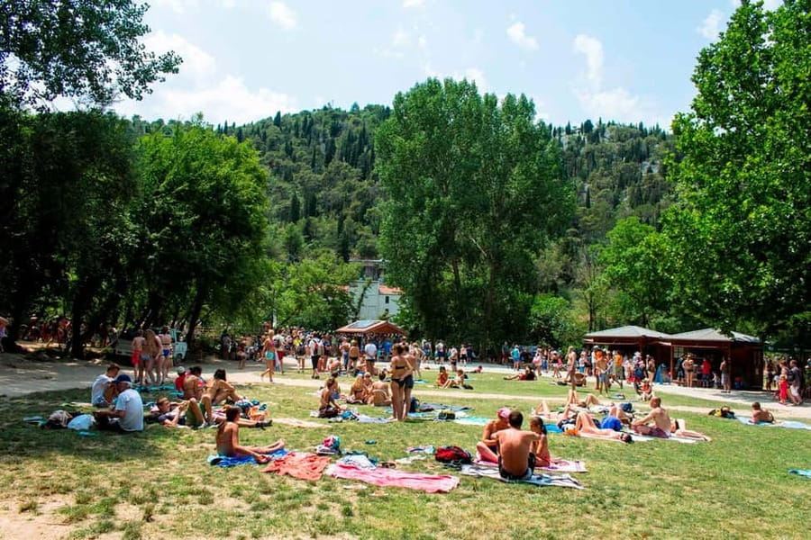 From Split: Krka Waterfalls Tour with Boat Ride & Swimming - Skradin Town Time: 1.5 Hours to Walk, Eat, or Swim