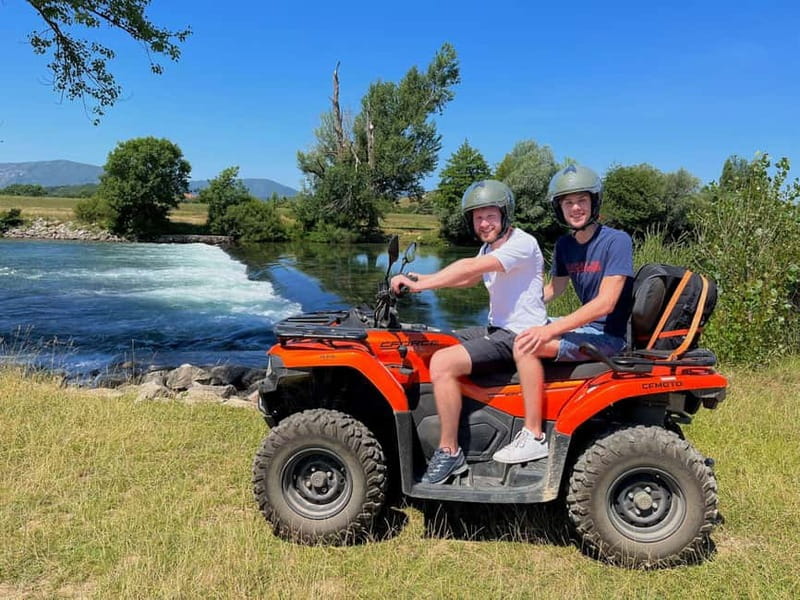 From Split: Off-Road Quad Safari Experience - Up toward Kamešnica mountain, pine forests and big Adriatic-style viewpoints
