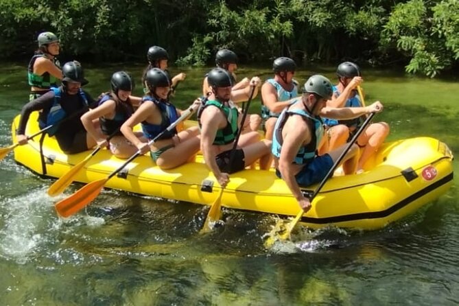 From Split/Omiš Guided White Water Rafting Tour on Cetina River - The Cetina River plan: three parts of rafting