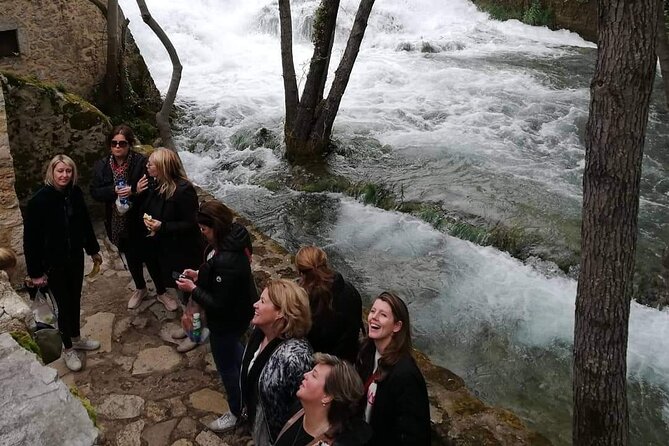 From Split or Trogir: Krka Waterfalls & Primošten Sightseeing - Getting picked up from Split or Trogir, and what the “small group” means