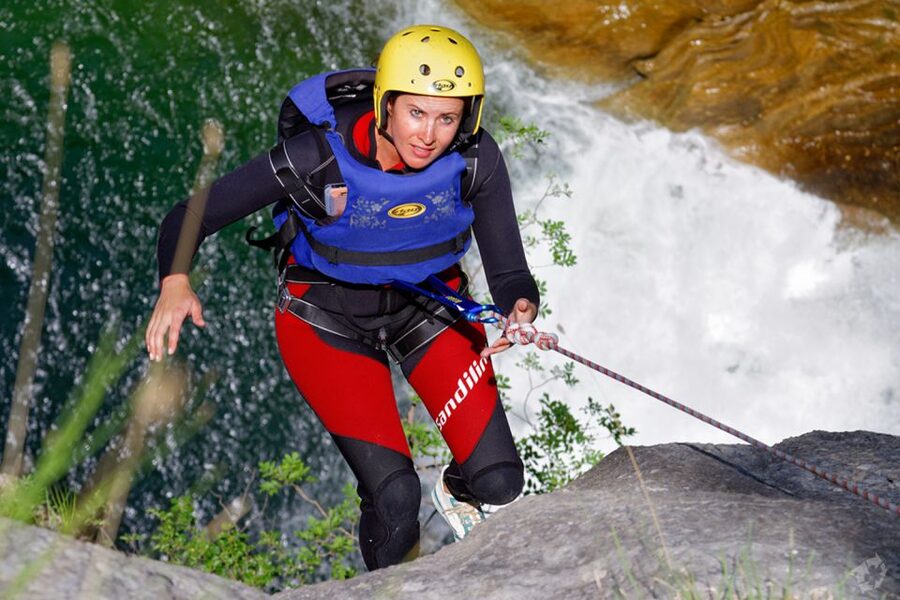 From Split or Zadvarje: Extreme Canyoning on Cetina River - Moving through pools and small rapids: climbing, sliding, and tunnel walking
