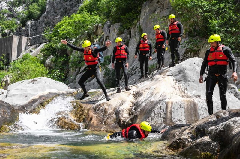 From Split/Šestanovac: Canyoning on Cetina River - Split To Šestanovac: The Easy Start Before the Canyon Work