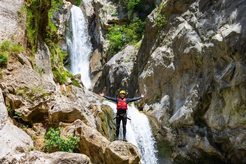 From Split/Šestanovac: Canyoning on Cetina River - 2.8 km Canyon Time: Jumps, Slides, and the Clean-Water Reward