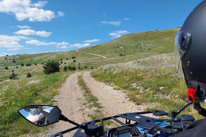 From Split: Small group ATV ride in Dinara NP - Stop in Dinara Nature Park: the stone-oasis dirt-road experience