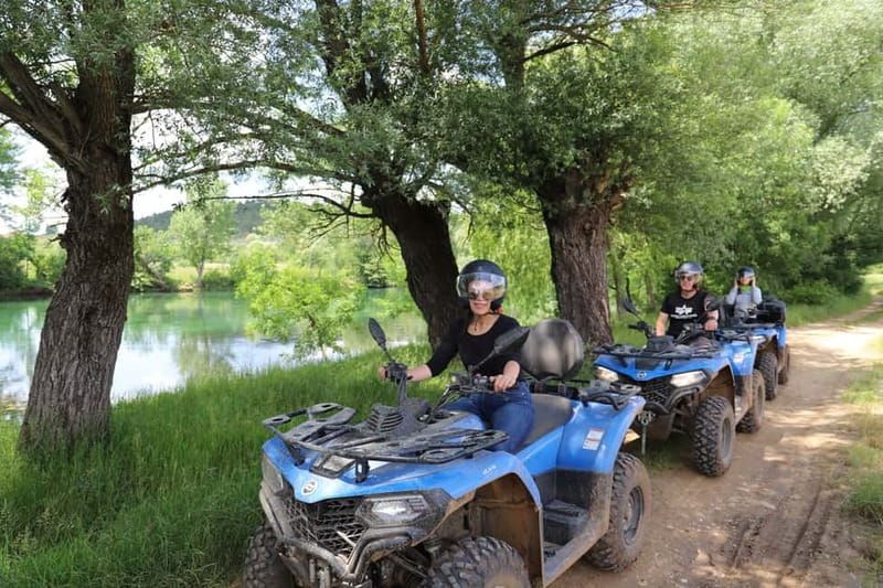 From Split: Three Rivers Quad Tour with Swimming and Lunch - Ruda River Source: Swimming, Cliff Jumps, and the Best Cooling Off