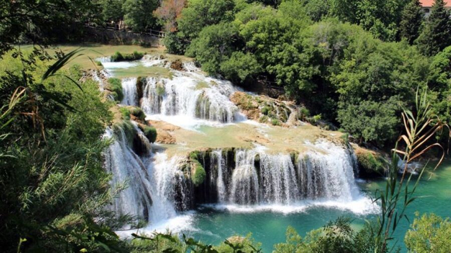 From Split & Trogir: Krka Waterfalls and Primošten - Primošten free time: swimming and a proper seaside town break
