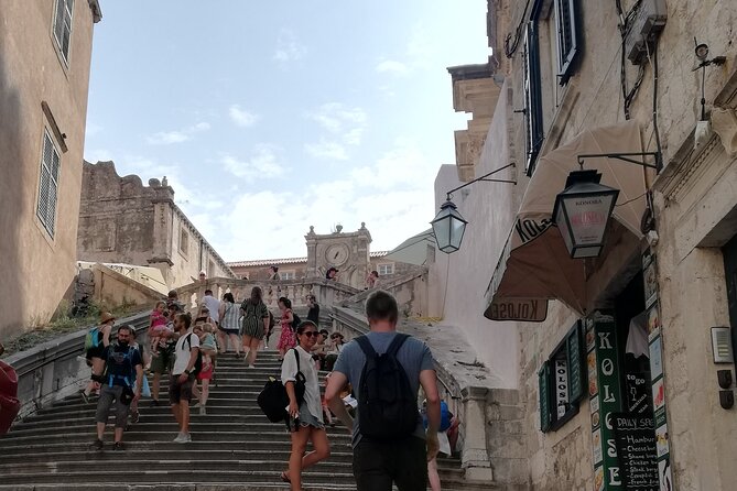 From Split/Trogir Small group tour to Dubrovnik with stop in Ston - The Guided Walk: Rector’s Palace, Sponza Palace, and More