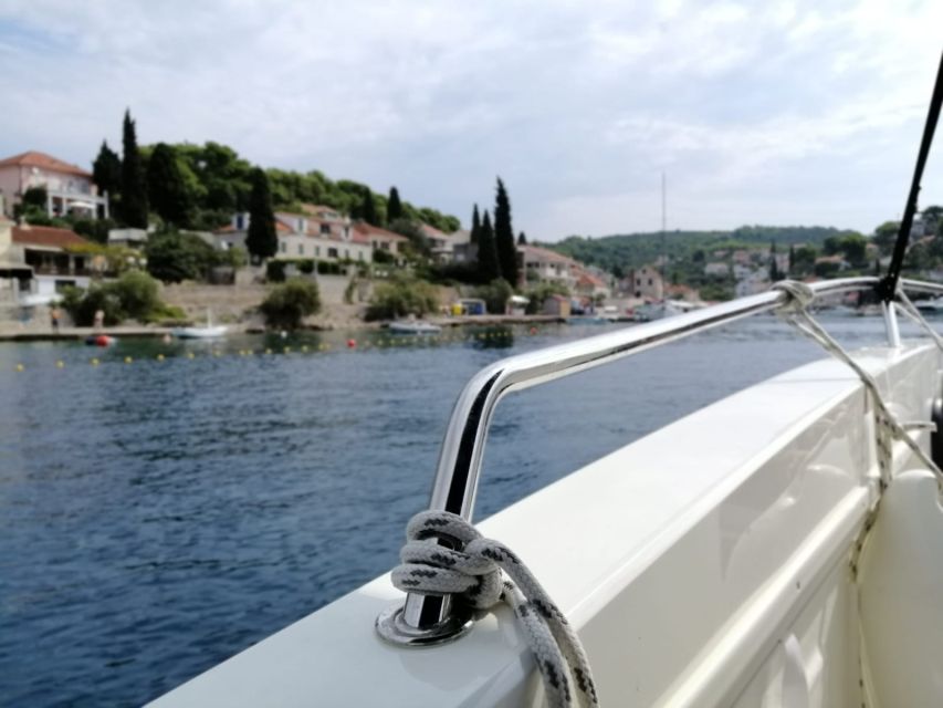 From Trogir: 3 islands half day tour with Blue Lagoon - Meeting by Kamerlengo Castle, then switching straight into island mode