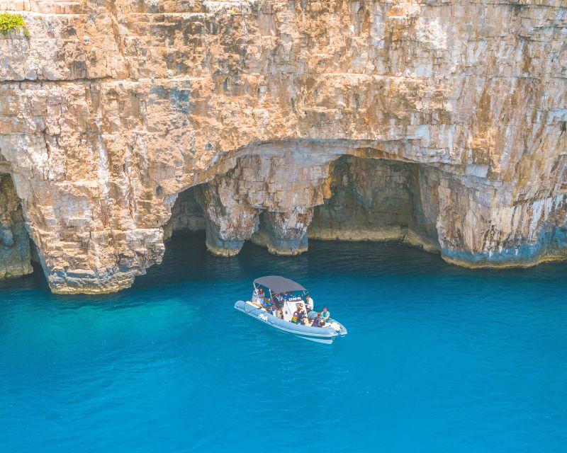 From Trogir or Split: Full-Day Blue Cave & Hvar Island Tour - Komiža on Vis: Fisherman Village Time With Good Walking Windows
