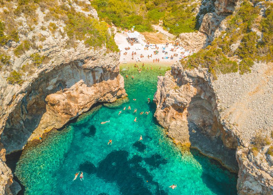 From Trogir or Split: Full-Day Blue Cave & Hvar Island Tour - Budikovac Blue Lagoon on One of the Islands: Swim, Snorkel, and Reset