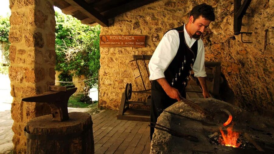 From Trogir, Seget & Okrug: Krka Waterfalls Culture Tour - What to pack and how to dress for Krka walkways and coastal time