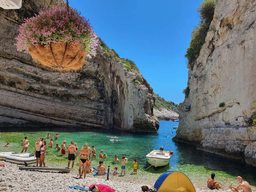 From Vis: Speedboat tour - Vis, Biševo & Blue Cave (shared) - Parja Bay military tunnel: start with history before the water turns blue
