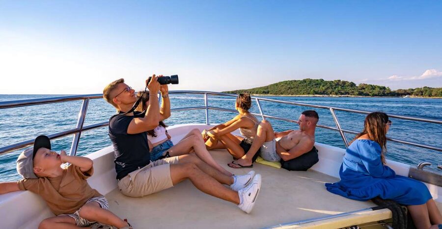 From Vrsar: Lim Bay, Pirate Cave and Rovinj Visit - Lim Bay and Pirate Cave: Henry Morgan Lore and a Swim Break
