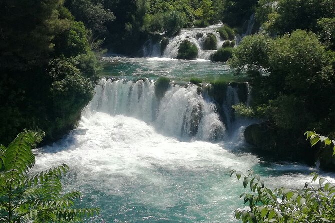 From Zadar Day Tour, Krka Waterfalls, Skradin Cruise, Swimming - Swimming Plan: Skradin Beach Is Included, the Falls Area Is Not