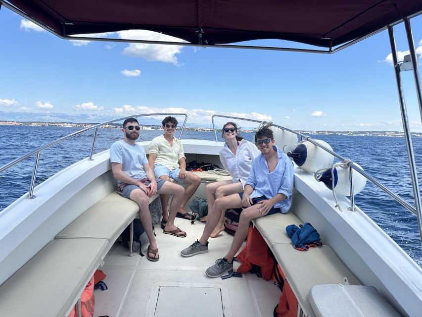 From Zadar: Island-Hopping Speedboat Tour with Drinks - Drinks, Music, and the Guides Who Run the Vibe