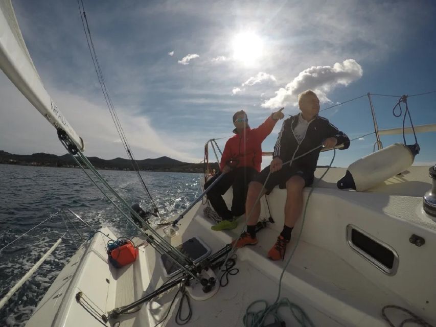 From Zadar: Ugljan Beach and Villages Private Sailboat Tour - Afternoon sail back to Zadar old town: panoramic views and a deck drink