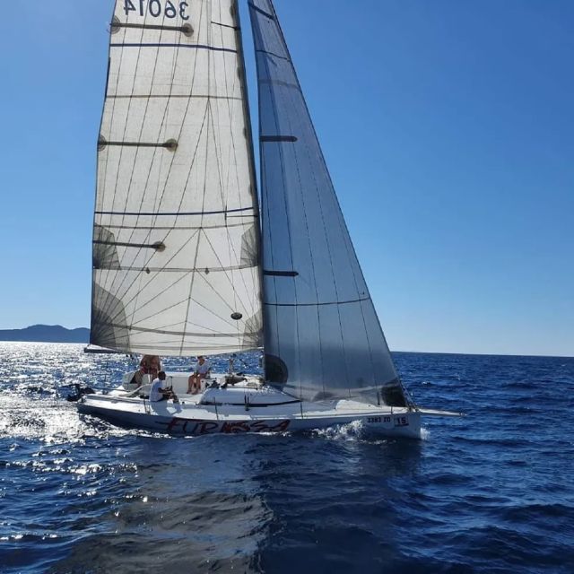 From Zadar: Ugljan Beach and Villages Private Sailboat Tour - Meeting point at Obala Kneza Branimira 27, then straight onto the Zadar Channel