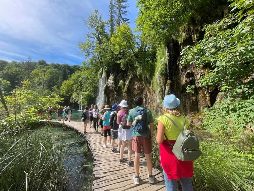 From Zagreb: Rastoke and Plitvice Guided Trip with Ticket - Rastoke Village stop: waterfalls, river confluence, and quick wander time