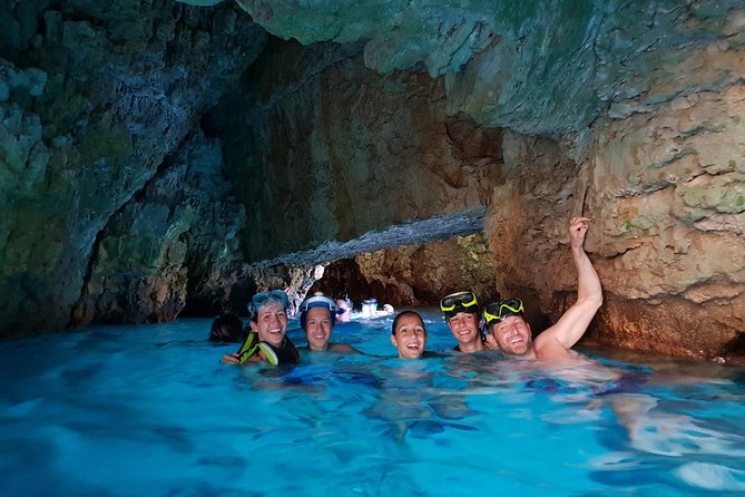 FULL CAVE & SAFARI EXPERIENCE by KAYAK - Big and Small Kolombarica caves: snorkeling and exploring the blue space
