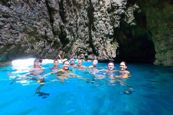 FULL CAVE & SAFARI EXPERIENCE by KAYAK - Open sea cave time plus Kolombarica cliff jumping