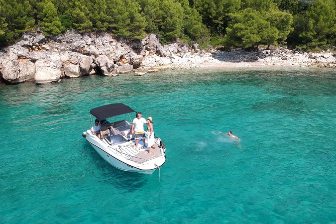 Full day Private Boat Tour to Elaphite Islands and South Mljet - A private Quicksilver 675 day that skips Dubrovnik transport stress