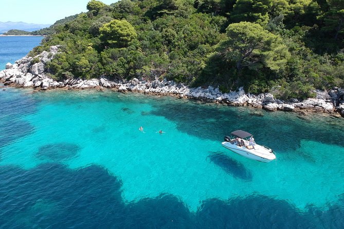 Full day Private Boat Tour to Elaphite Islands and South Mljet - Elaphiti Islands time on Šipan, Lopud, Koločep, and Prozurska Luka