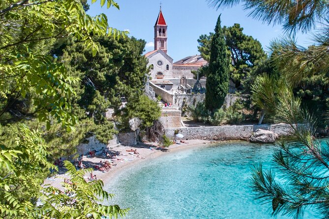 Full-Day PRIVATE Tour to ZLATNI RAT & HVAR - Pakleni Islands and Palmižana Bay: fourteen islands from your boat window