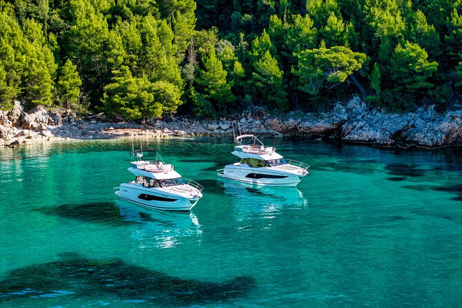 Full-Day Private Yacht Tour to the Elafiti Islands - Šipan Island for Dining and a Secluded Bay for Swimming and Snorkeling