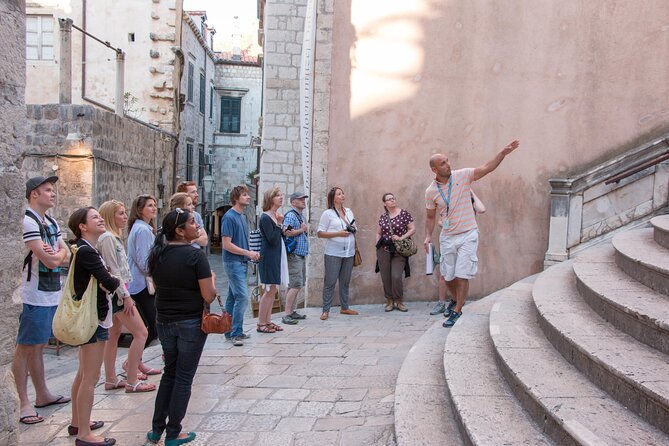 Game of Thrones & History of Dubrovnik Tour - Kolorina Bay under Pile Gate: docks and battle talk