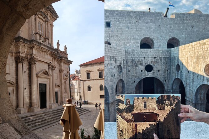 Game of Thrones & History of Dubrovnik Tour - West Harbour piers for Blackwater Bay and the pier conversation