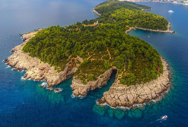 Game of Thrones Kings Landing filming locations with Lokrum Island visit - Lokrum’s Benedictine monastery and Arboretum, with just enough time