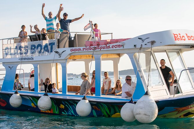 Glass boat tour Fažana with swimming stop - The Crew and the Pace: Why the Tour Usually Feels Easy