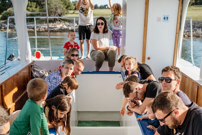Glass boat tour Fažana with swimming stop - Glass-Bottom Brijuni: Veliki and Mali Brijuni Through the Underwater Window