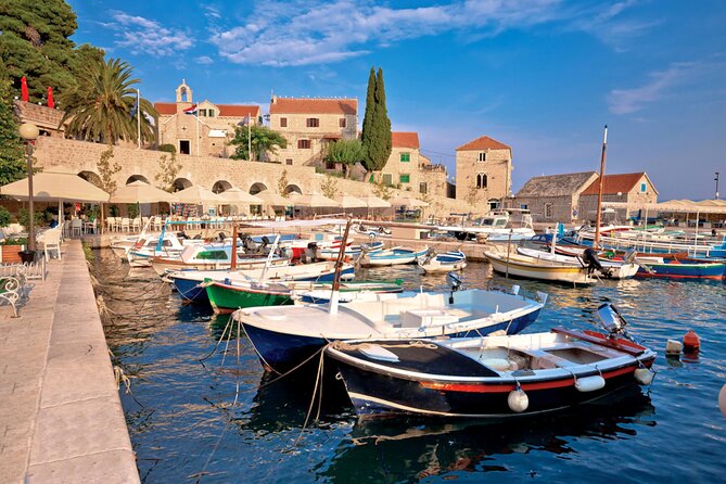 Golden Horn Beach & North Shore of Hvar Island Private Boat Tour - Stop 1: Zlatni Rat (Golden Horn) on Brac, the famous curve and the first swim