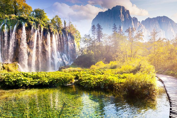 Guided transfer from Zagreb to Split with Plitvice Lakes stop - Inside the park: cruise, panoramic boat ride, and the electric train