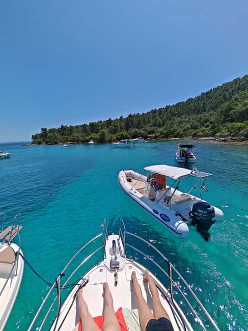 half day group speedboat tour of the islands around Zadar - The Ošljak stop: swim, snorkel, and reset the day