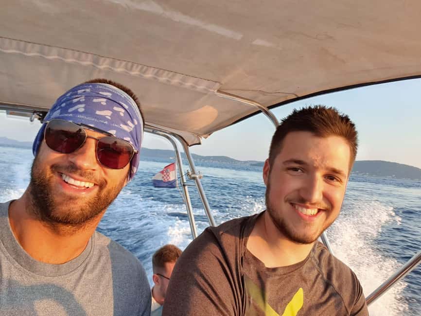 half day group speedboat tour of the islands around Zadar - Ugljan’s best photo and swimming moments