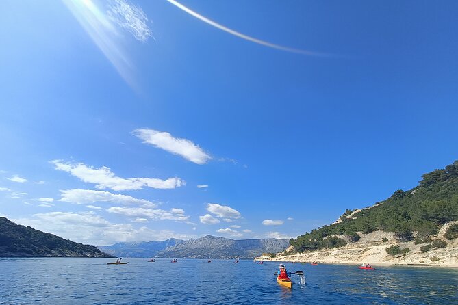 Half-day kayak tour from Hvar town - Meeting at C’est la Vie, then gear up fast