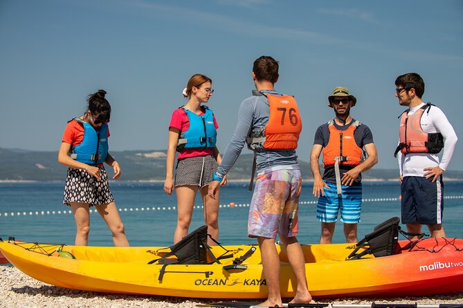 Half-Day Small-Group Kayaking Tour in Makarska - St. Peter’s Lighthouse and the Makarska Harbor View