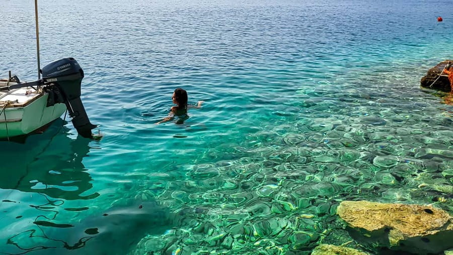 Hello Dubrovnik: Blue Cave Tour 4h - All Inclusive - Šunj Beach on Lopud: the calm, sandy finish
