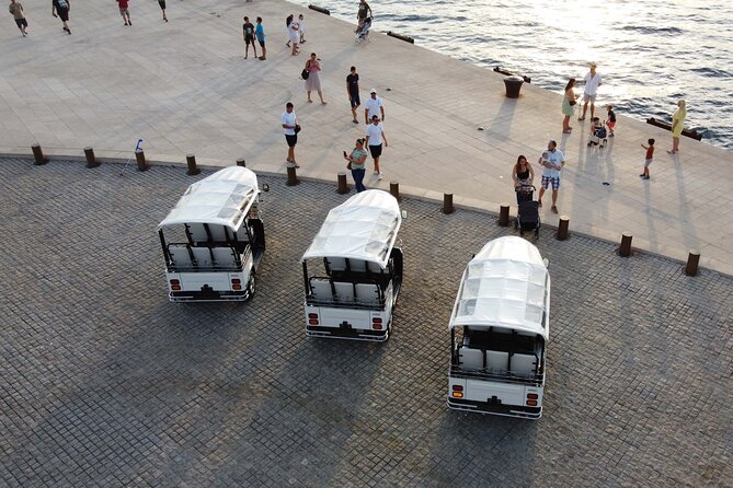 Hidden Gems of Zadar Eco tuk tuk Tour - Sea Organ and Greeting to the Sun: sound plus light in minutes