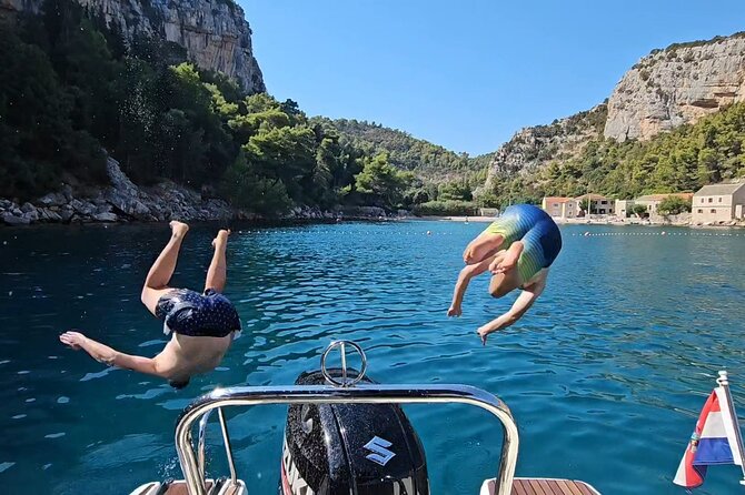 Hvar (Hidden Bays) & Brac (Golden Horn) PRIVATE full day tour - Hvar break in Vrboska: lunch, canals, and a slower pace