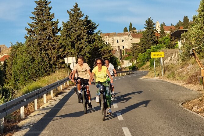 Hvar Island Self-Guided E-Bike Tour - Brusje hill village stop: lavender fields, rosemary scent, and a terrace break
