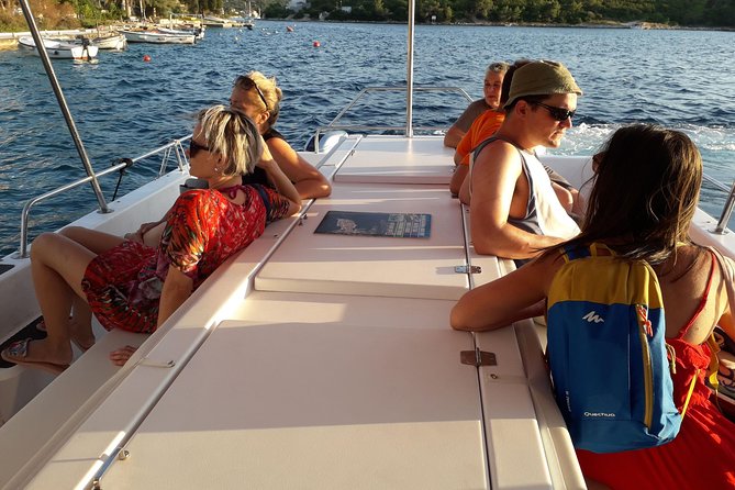 Island Badija - Yellow Taxi Cat - Onboard the Yellow Taxi Cat: Small Boat Attention That Helps