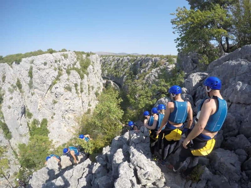 Iz Omisa/Zadvarija: Extremni Canyoning na rijeci Cetini - What the End Feels Like: Finishing Near Kraljevac