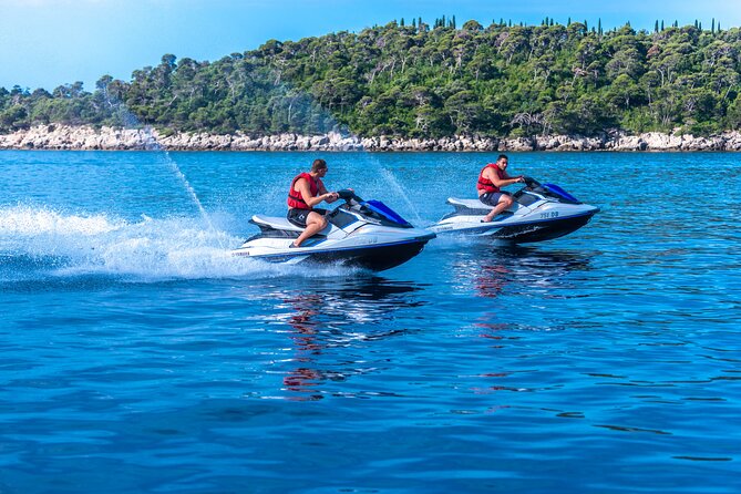 Jet Ski Rent 30 min - Coastline scenery, beaches, and cave-like spots from the water