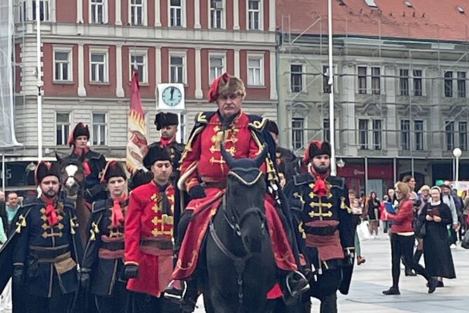 Jump into Zagreb - Small Group walking tour with WWII Tunnel - Grounded Sun Sculpture, Zrinjevac Park, and Christmas Market Energy