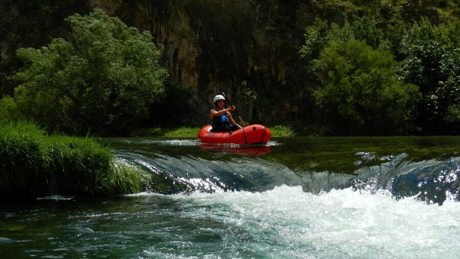Kaštel Žegarski: Zrmanja River Packrafting - Kaštel Žegarski to the Zrmanja, the start that sets the tone